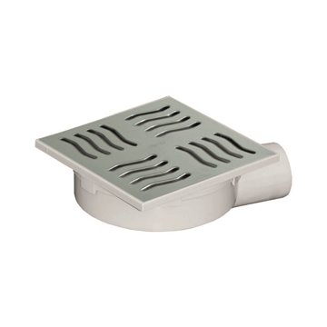 Regards siphonnés en ABS avec grille en acier inoxydable : robustes et fiables