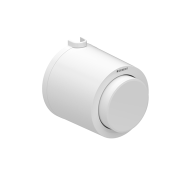 Geberit commande pneumatique ronde pour chasse d'eau simple - 116.046.11.1