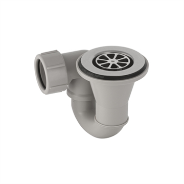 Geberit siphon de douche d62 avec sortie en acier inoxydable - 150.071.21.1