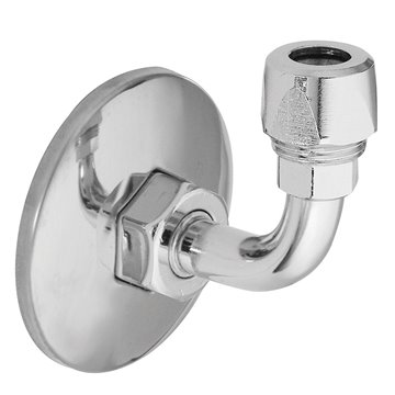 Coude sous-vasque 90° 1/2" fx3/8 "x10 - Idrhaus
