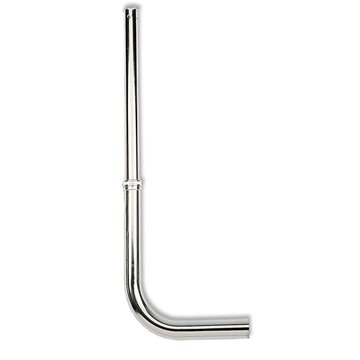 Prise murale chromée pour débitmètre, modèle 08060/1TB1 d'Idral.