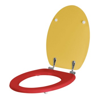 Siège KIDS rouge et jaune
