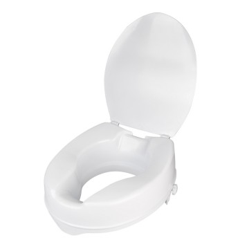Le rehausseur de WC universel de la marque Idral, avec une hauteur de 10 cm et un couvercle