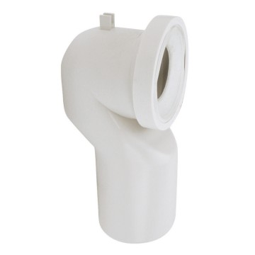Coude d'évacuation en "S" pour cuvette de toilette d.110mm modèle 15411