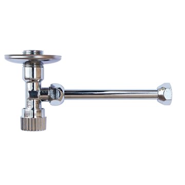Robinet de chasse avec tube Robinet de chasse avec tube 1/2'm x 3/8'-chromé