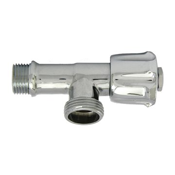 Robinet droit pour machine à laver robinet droit pour machine à laver 1/2 "x3/4" fermeture en viton chromé